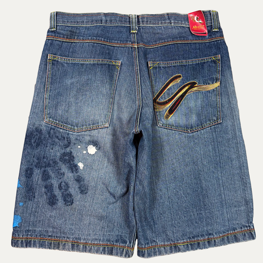 Vintage Y2K Akcess Denim Shorts