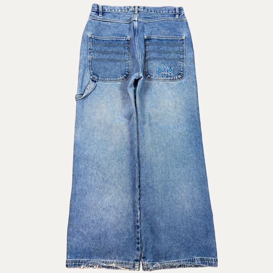 Vintage Y2K Bum Equipment Wide Leg Denim Jeans