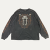 Vintage Y2K Motorcycle Flame Longsleeve T-Shirt