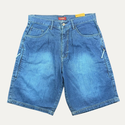 Vintage Y2K Conic Denim Shorts