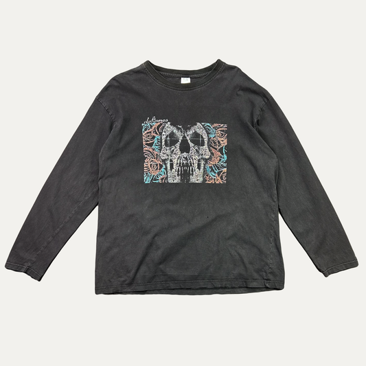 Vintage Y2K Overseas Bootleg Deftones Skull Longsleeve T-Shirt