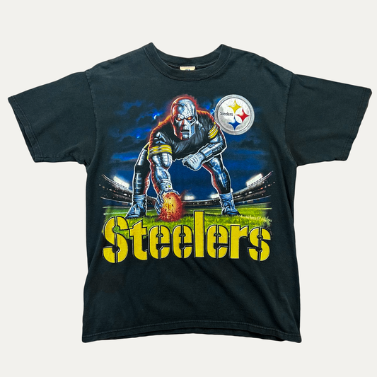Vintage Y2K Liquid Blue Pittsburgh Steelers T-Shirt