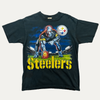 Vintage Y2K Liquid Blue Pittsburgh Steelers T-Shirt