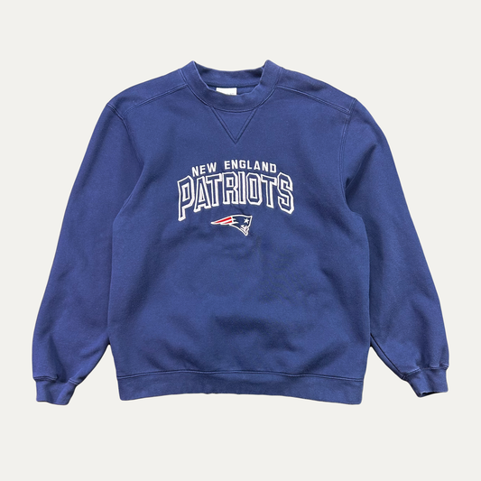 Vintage Reebok Y2K New England Patriots Crewneck Sweatshirt