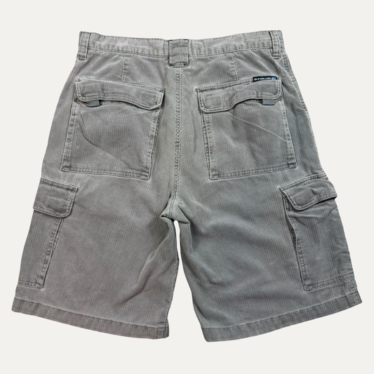 Vintage Y2K Quiksilver Corduroy Cargo Shorts