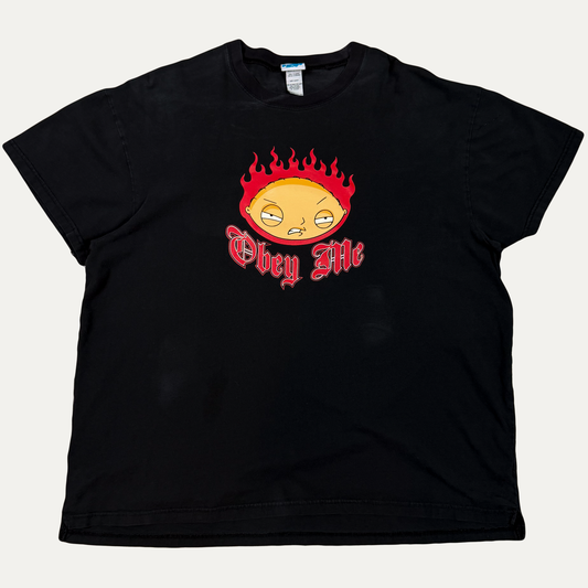 Vintage 2006 Family Guy Stewie Obey Me T-Shirt