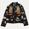 Who Decides War All Over Embroidery Denim Jacket