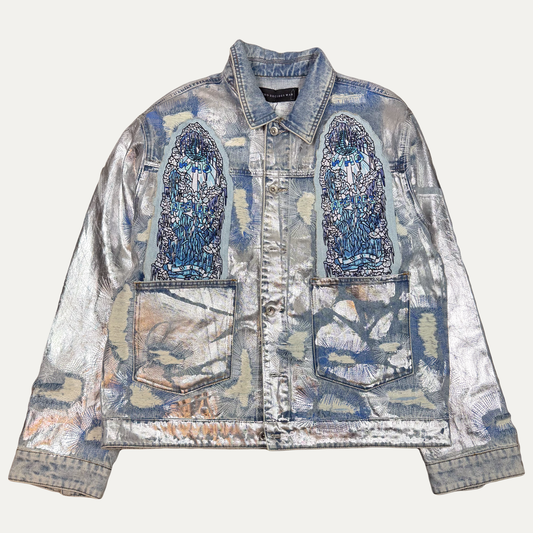 Who Decides War Heavy Metal Denim Jacket