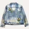 Who Decides War Acid Sphere Denim Jacket