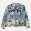Who Decides War Acid Sphere Denim Jacket