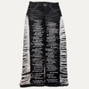 Who Decides War Scripture Distressed Denim Jeans
