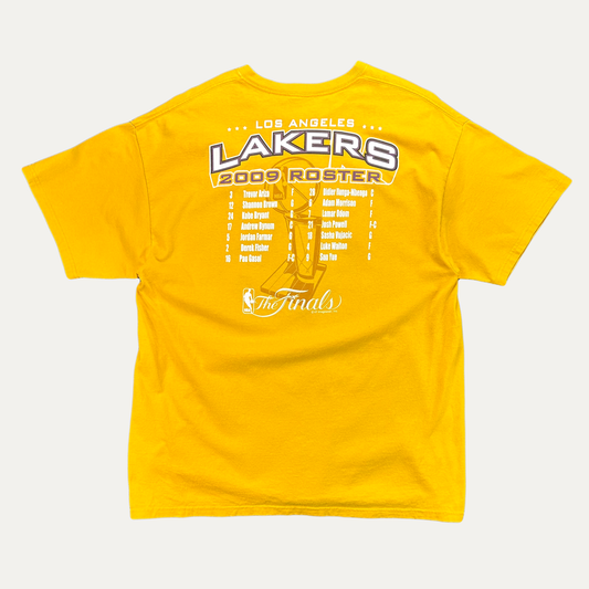 Y2K 2009 Los Angeles Lakers NBA Finals Roster T-Shirt