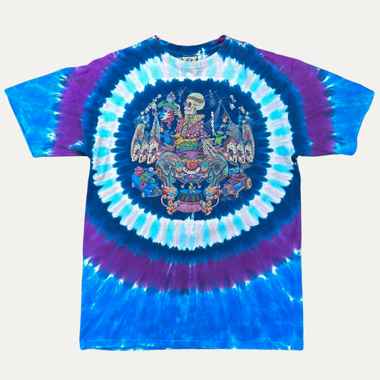 Vintage Liquid Blue Grateful Dead Band Y2K T-Shirt