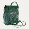 Goyardine Calfskin Alpin MM Backpack Green