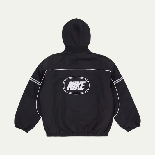 Supreme Nike Nylon Hooded Jacket Black