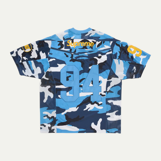 Supreme Nike Blue Camo Jersey