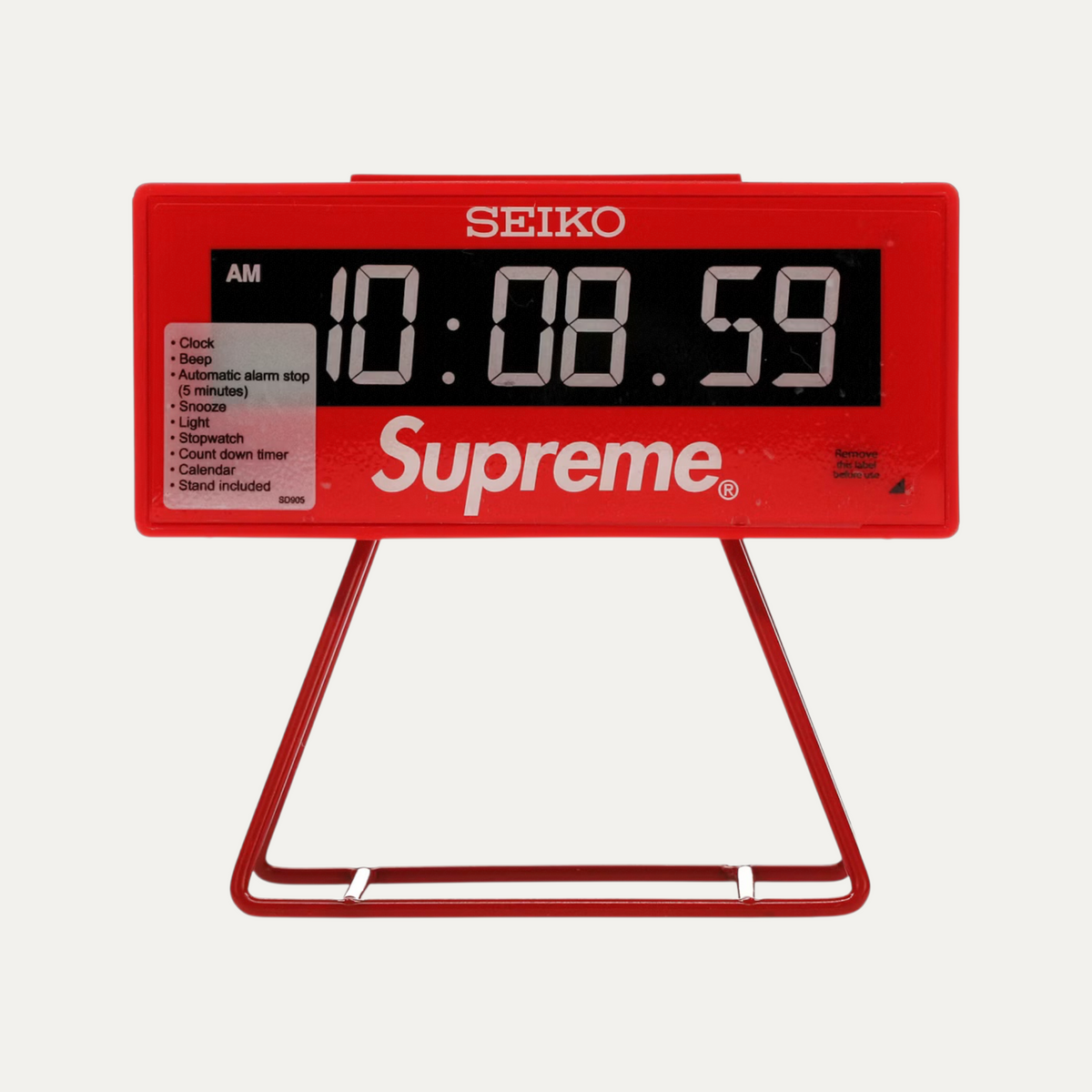 Supreme Seiko Alarm Clock