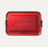 Supreme Red Embossed Lunch Box