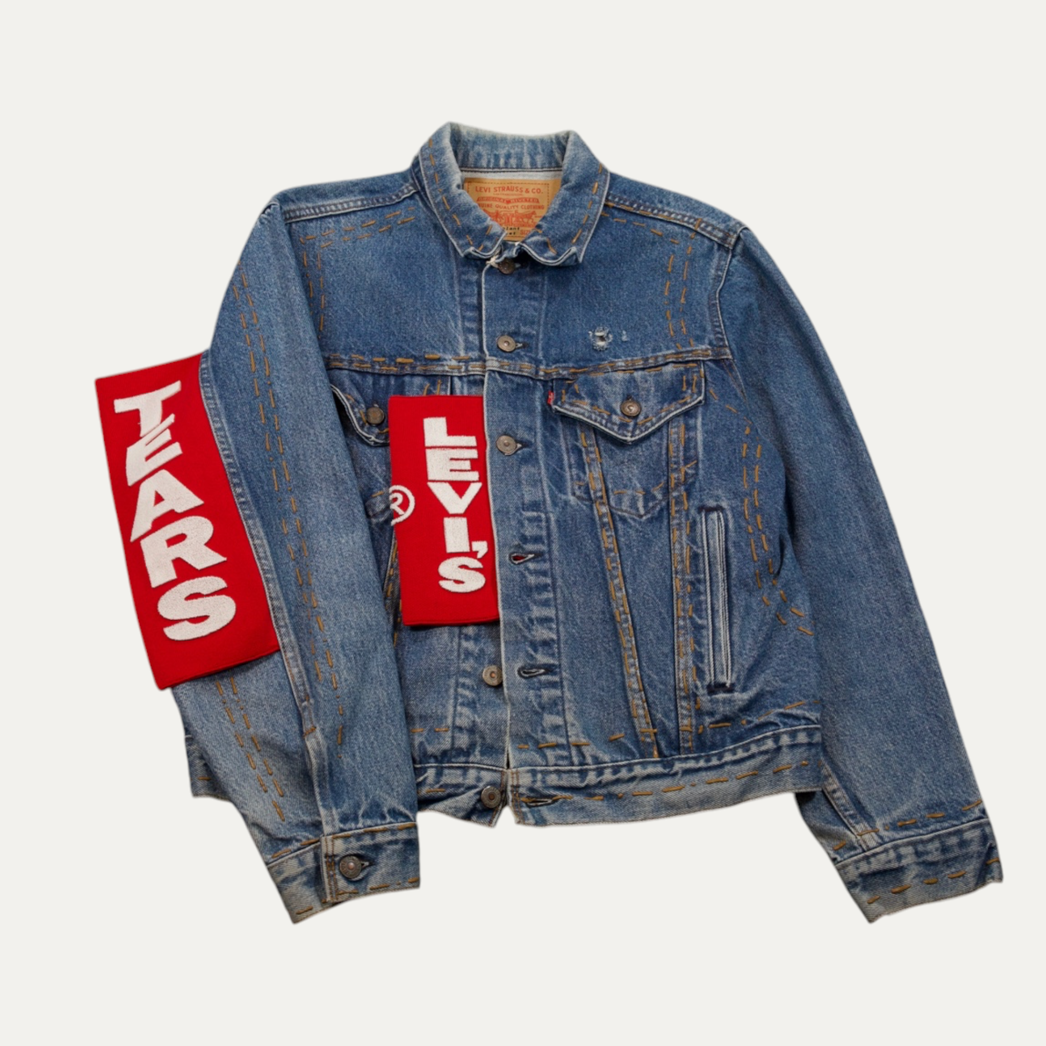 Denim Tears X CPFM X Levi's Complexcon Denim Jacket – All in One