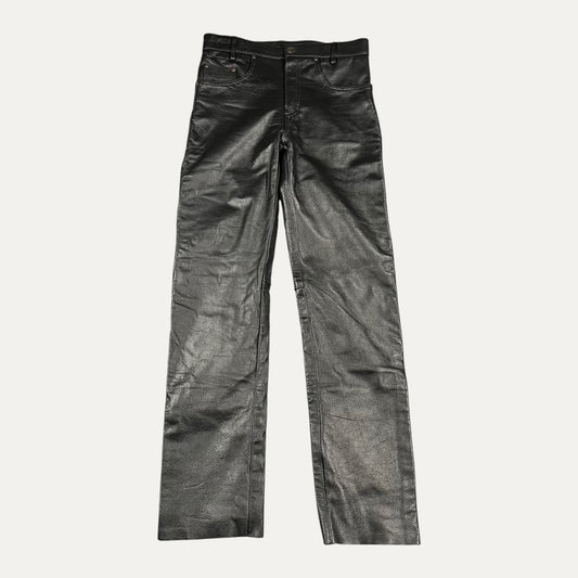 Vintage 1/1 Leather Low Waisted Pants