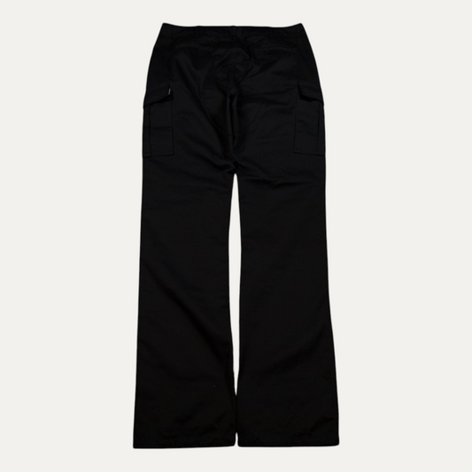 Balenciaga Flared Cargo Canvas Pants