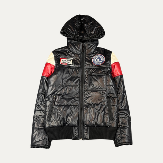 Hysteric Glamour Patched Puffer Jacket