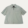 Avirex Nappa Leather Zip-Up Shirt