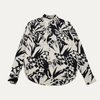 Saint Laurent Plants Long Sleeve Button Up Shirt