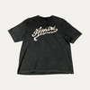 Amiri Tan On Black Spellout T-Shirt