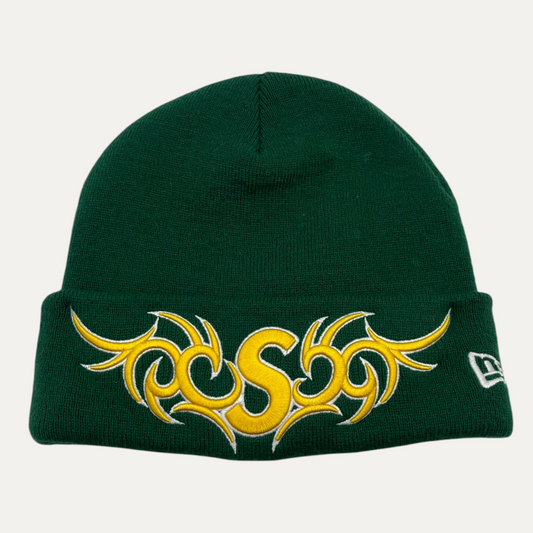 Supreme Tribal Green Beanie