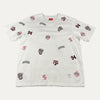 Supreme White All Over Print T-Shirt