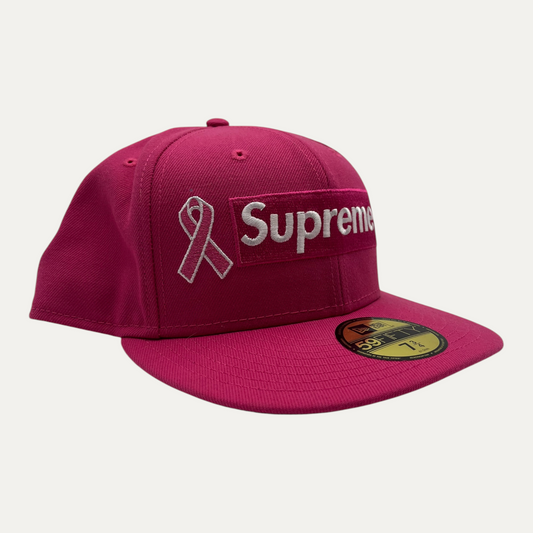 Supreme Breast Cancer Box Logo Hat