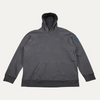 Chome Hearts Hoodie Carcoal Blue Triple Cross Patch