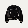 Amiri X Wes Lang Skull Varsity Jacket