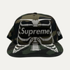 Supreme Skeleton Bog Logo Camo Hat