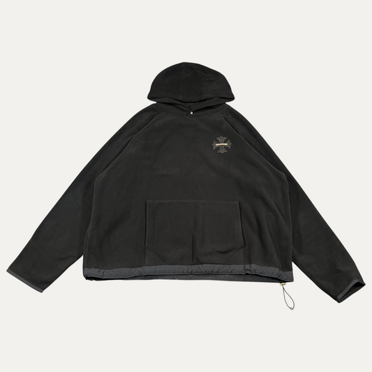 Chrome Hearts Fleece Fleur With Scroll Hoodie