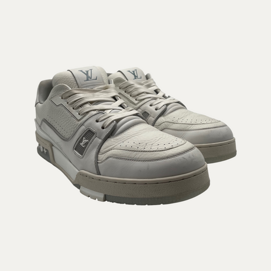 Louis Vuitton White Leather Trainers